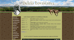 Desktop Screenshot of delelo-lovastanya.com